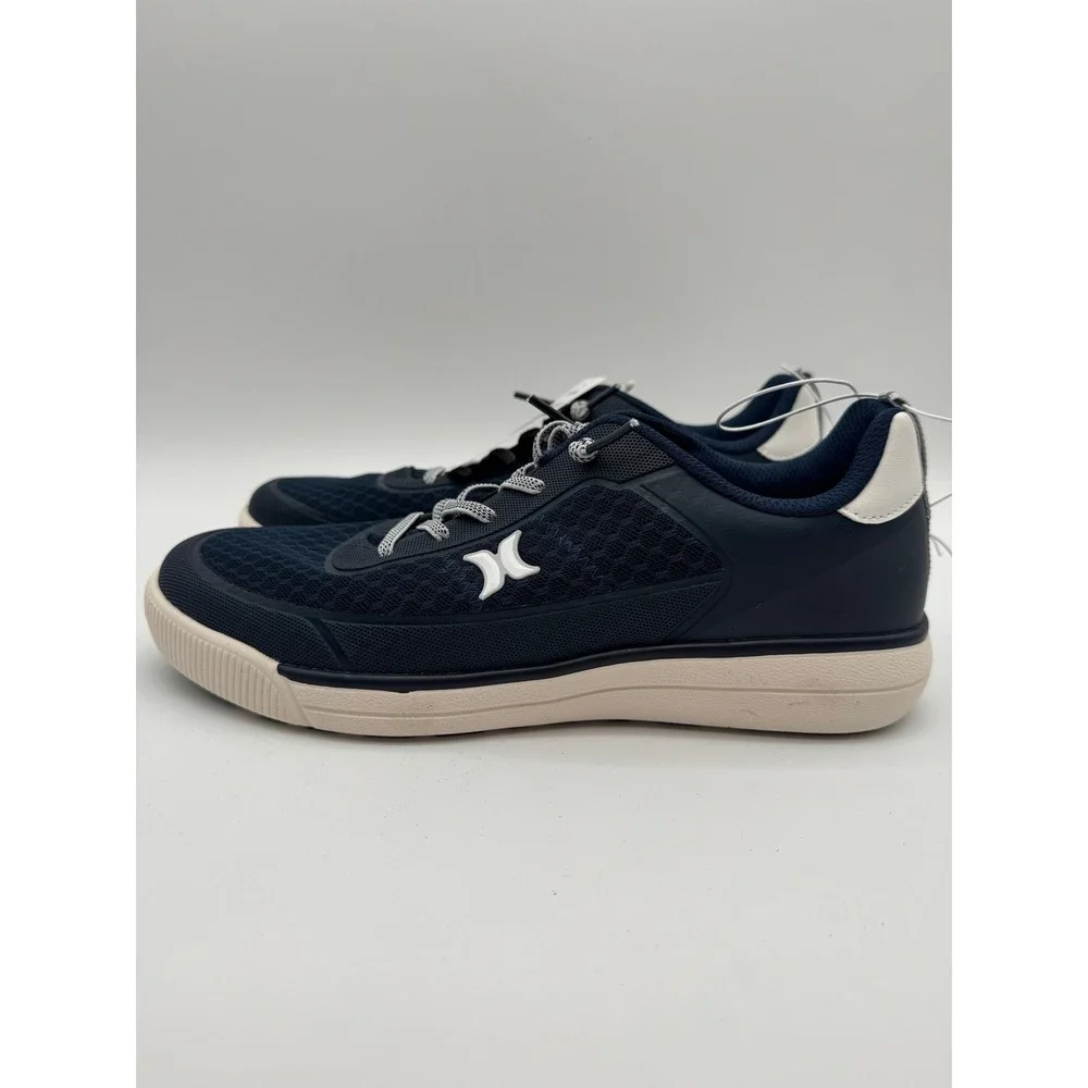 Hurley Exeter Mens Navy Mesh Lace‎ Up Sneakers Shoes Size 10 NEW